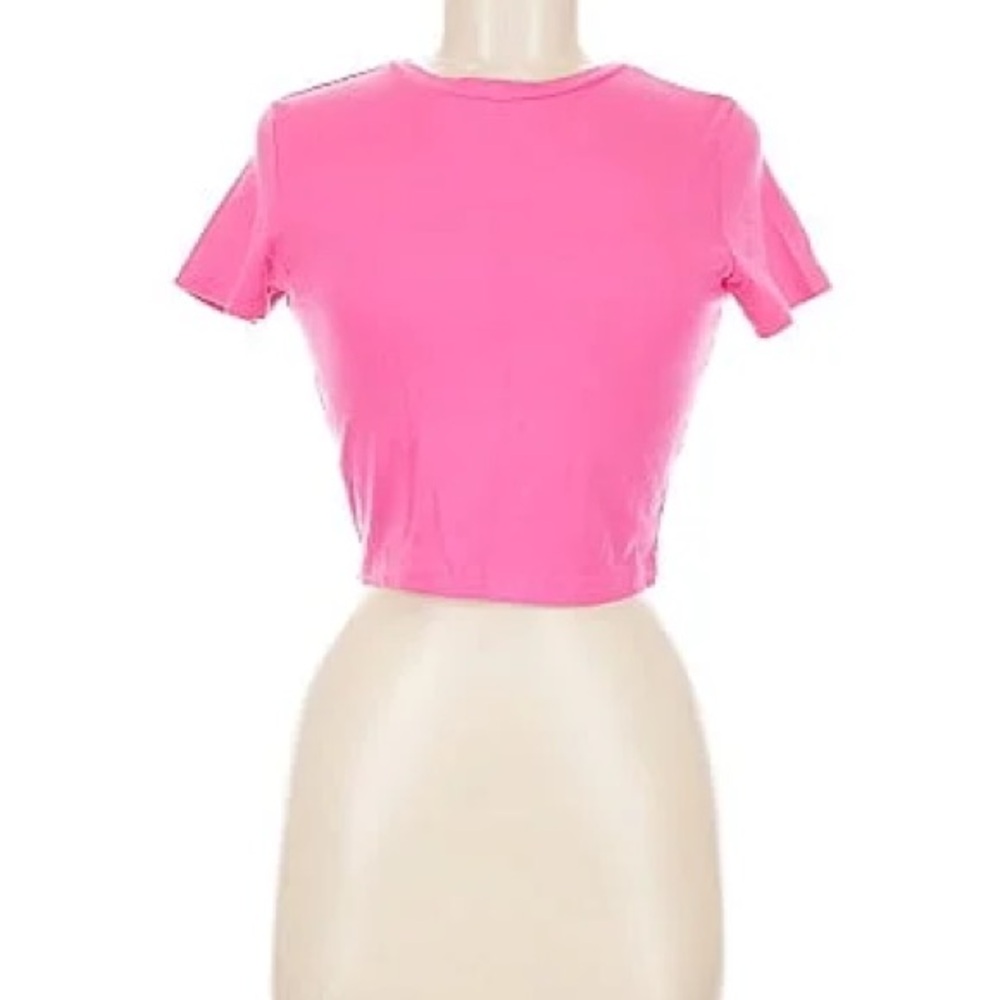 Wild Fable Hot Pink Crop Top